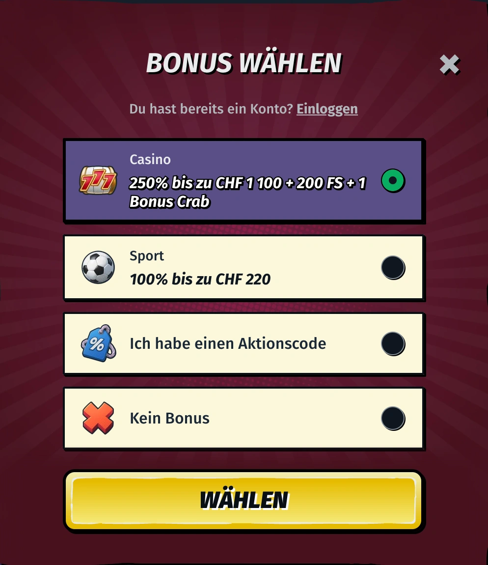 Allyspin Casino Registrierung - Schnell und sicher anmelden